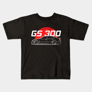 GS 300 JDM MK2 Art Kids T-Shirt